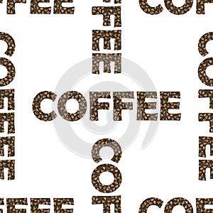 Set of Coffee Cups Seamless Pattern