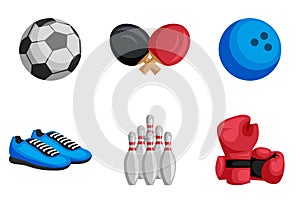 Set Collection of Sport Element