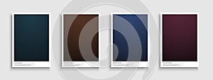 Set of color abstract textured covers, templates, placards, brochures, banners, backgrounds and etc. Creative striped