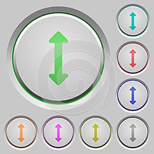 Resize vertical push buttons