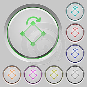 Rotate element push buttons
