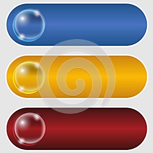 Set colored buttons