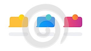 A Set of Colorful Folder and Document Icons for User Interfaces, vector design Generative AI
