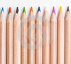 Set of coloring pencils