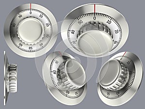 Set of combination locks