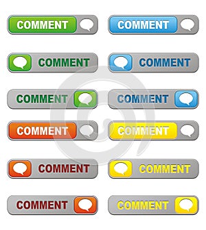 Set of comment button