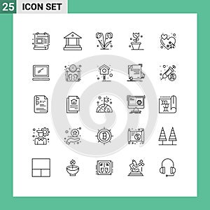 Set of 25 Commercial Lines pack for imac, monitor, floral, computer, rate photo