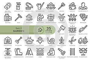 set icons garden 02