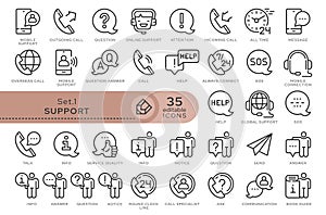 set icons support 01