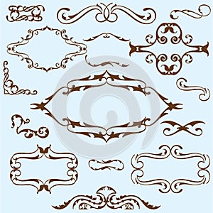 Set of cool elements