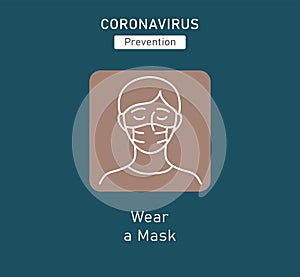 Set of Coronavirus Protection. Prevention of New epidemic 2019-nCoV icon set for infographic or website. Safety, health