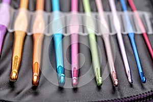 Set of crochet hooks