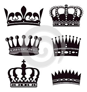 Set of crowns photo