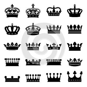 Set of crowns