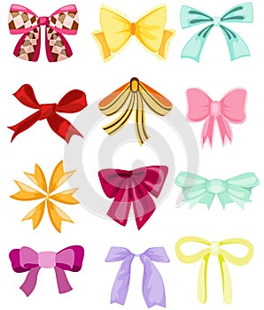 Set of cute bows