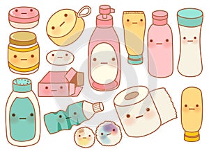 Set of Cute Rubbish