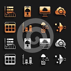 Set Data analysis, Search cloud computing, Filter setting, Cloud technology data transfer, Browser files, Server, Data