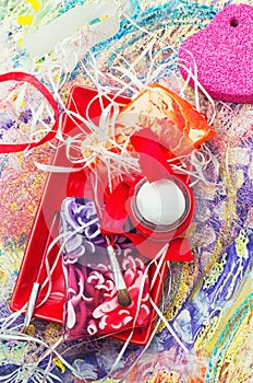 Set decorative handmade soaps