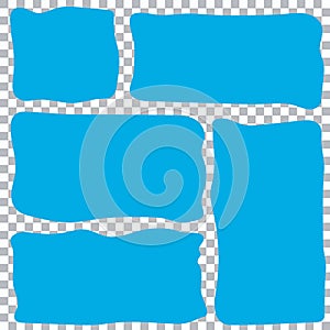 Set of Deform Shapes for Text. Dialog boxes