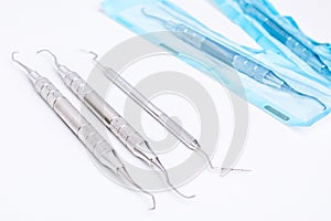 A set of dental tools