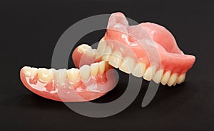 A set of dentures