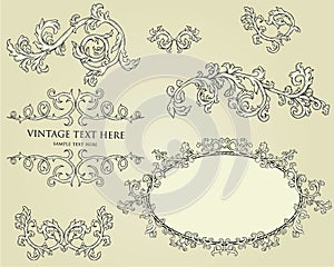 Set of design elements