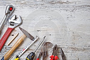 Set of different tools