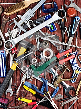 Set of different tools