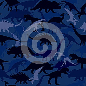 A set with different types of dinosaurs.