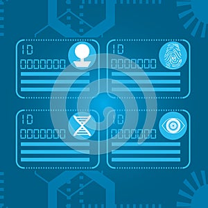 Set digital future technology connection