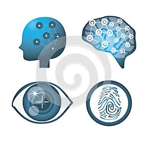 Set digital future technology connection