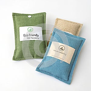 Set of Eco Friendly Odor Neutralizing Pouches