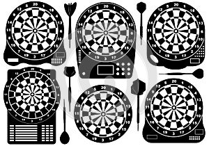 Set Of Electronic Dartboards