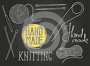 Set of elements for design