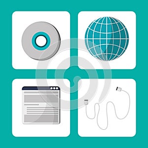 Set elements office work