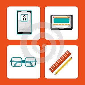 Set elements office work