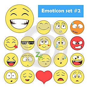 Set of Emoticons.