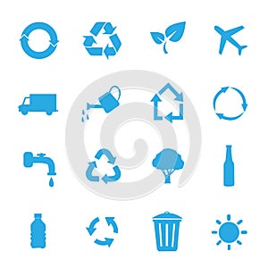 Set of environmental / recycling icons