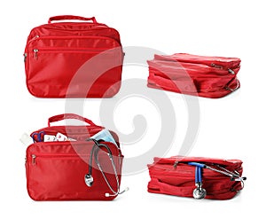 Set with first aid kits