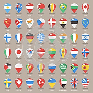 Set of Flat Map Pointers With World States Flags