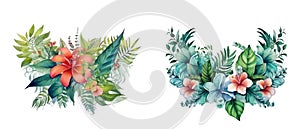 flowers Floral poster invite wedding Vector arrangements for greeting card
