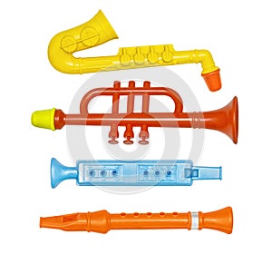 Set of flutes, toys for children