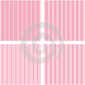 Set of four cute backgrounds.