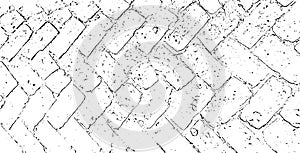 a set of four different textures of brick wall, a black and white drawing of a brick wall,