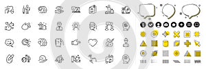 Set of Friends couple, Vaccination appointment and Airport transfer line icons for web app. Pictogram icon Vector