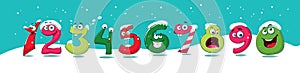 Set of funny winter numbers