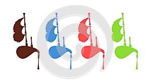 Set of Gaita - Spanish Bagpipes