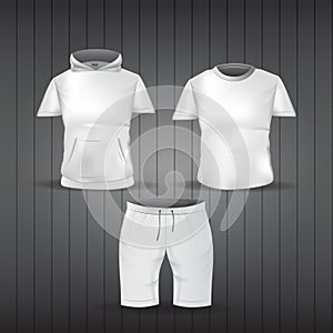 set of garments. Vector illustration decorative design
