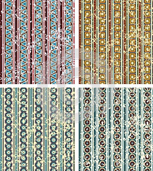 Set of geometrical patterns