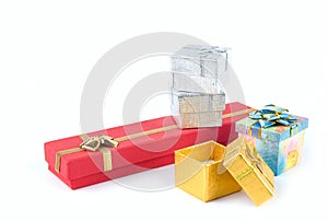 Set of gift boxes